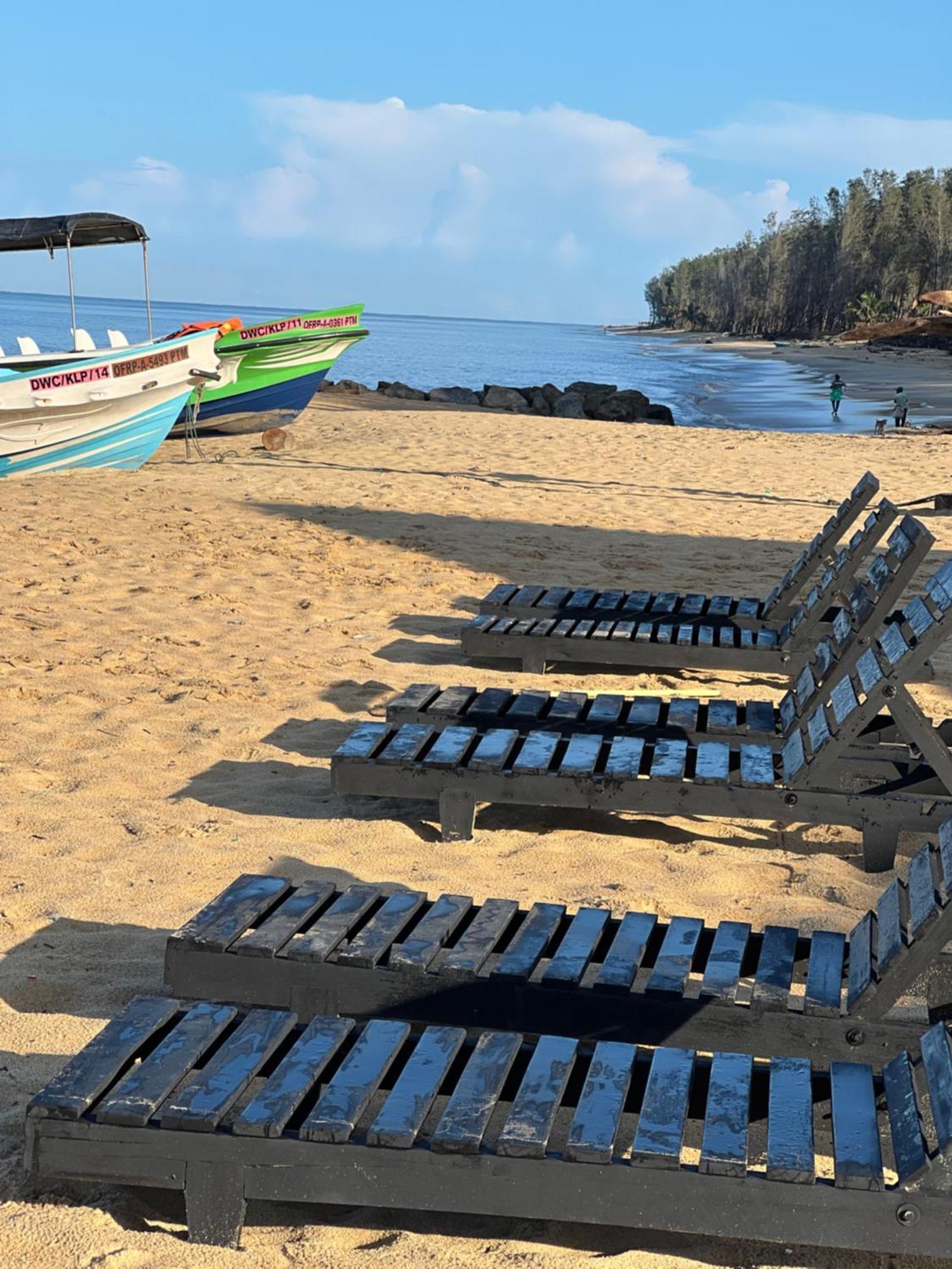 Omeesha Beach Hotel Калпития Экстерьер фото